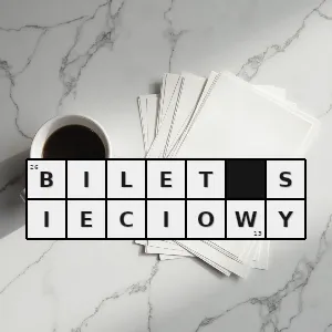 Hasło krzyżówkowe bilet okresowy umożliwiający danej osobie przejazdy wybranymi liniami - bilet sieciowy – rozwiązanie, synonimy, podpowiedzi i definicje krzyżówkowe